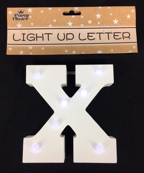 LED letter/number in warm white, 15cm tall, battery-operated, with a chic matte finish, ideal for events and home decor.