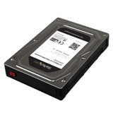 2.5" to 3.5" SATA hard drive adapter converter, transforming SSDs/HDDs for seamless desktop installation.