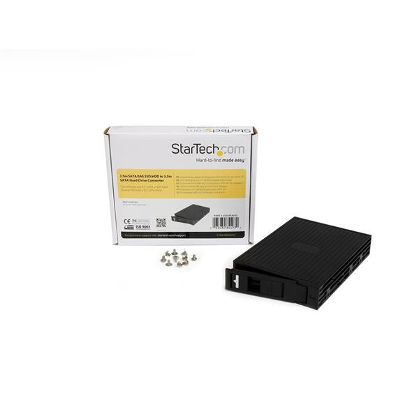 2.5in SATA/SAS SSD/HDD to 3.5in SATA Hard Drive Converter