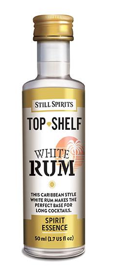 Bottle of Still Spirits Top Shelf White Rum essence, designed for creating vibrant cocktails like mojitos and piña coladas.