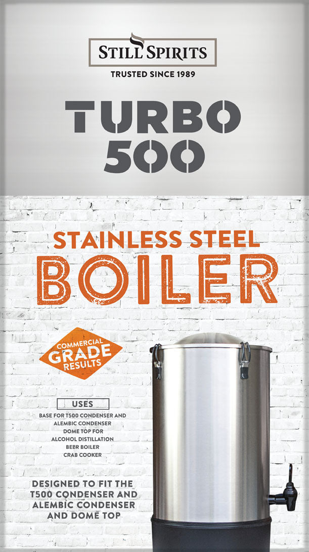 Premium 25L boiler for home distillers, perfect for making high-quality spirits and essential oils with ease.