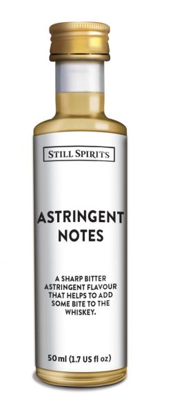 Bottle of Still Spirits Astringent Notes 50ml, a concentrated flavor essence to enhance whiskey and cocktails with a sharp bitter taste.