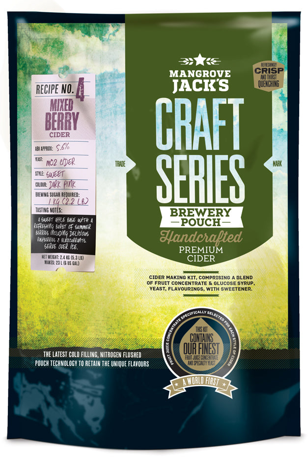 Mixed Berry Cider Pouch - Craft Series
