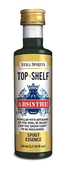 Artisan-crafted absinthe with vibrant green color, ideal for cocktails or sipping neat, inspired by classic recipes.