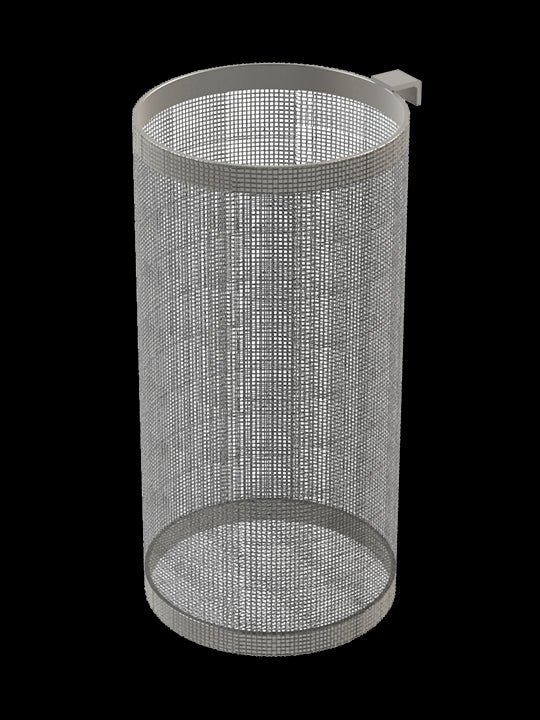 Mangrove Jack's Hop Spider: Durable stainless steel hop containment tool with 800 micron mesh for enhanced brewing convenience.