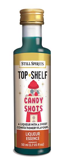 Still Spirits Top Shelf Candy Shots: Craft your own sweet candy liqueurs at home for festive cocktails and unique gifts.