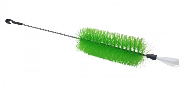 Bottle Brush with Standard Small Tip, designed for narrow-neck bottles, features flexible bristles for effective cleaning.