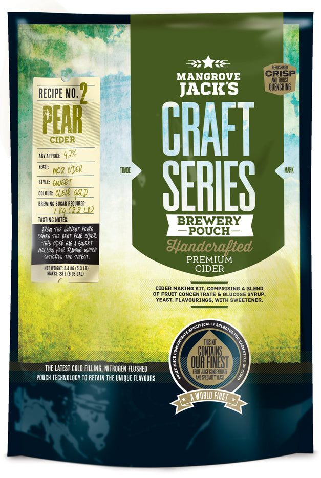 Pear Cider Pouch - Mangrove Jack's Craft Series
