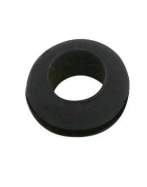 Airlock Grommet for airtight seals, 6mm diameter, 11.15mm thick; ideal for cables, ducts, and HVAC systems.