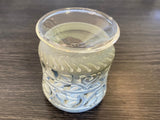 Soapstone Aroma Therapy Oil Burner with fine carvings, perfect for enhancing ambiance and enjoying aromatherapy.