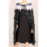 Stylish Korowai - Paua cloak featuring vibrant feathers and taniko trim, embodying Maori culture and craftsmanship.