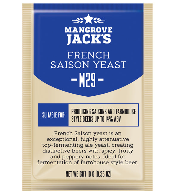 Mangrove Jack's CS Yeast M29 French Saison (10g)