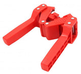 Red EMILY Twin Lever Capper: vibrant, durable tool designed for effortless bottle capping to preserve freshness in home brews.