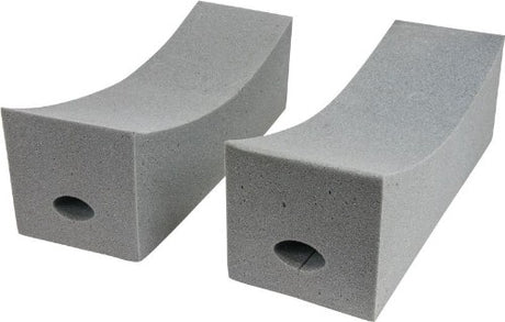 Kayak Foam Roof Rack Holder - 2 pieces designed for secure kayak transport with durable foam and universal fit for most vehicles.