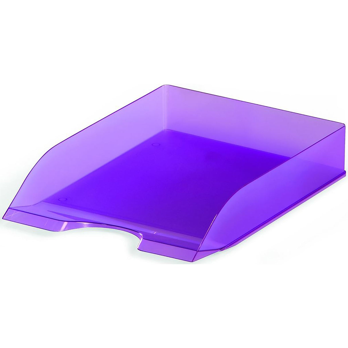 Durable Ice Letter Tray in purple, designed for A4-C4 formats, ideal for organizing ice cubes at parties or gatherings.