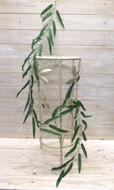 Artificial 1.8m Weeping Willow Garland, perfect for year-round decor, adding nature's beauty without maintenance.