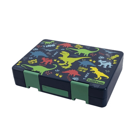 Avanti Yum Yum Bento Box Dinosaur Parade with fun dinosaur design, leak-proof compartments for balanced lunches.
