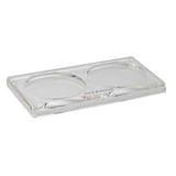 Acrylic Mill Tray by Cole & Mason, elegant storage solution for salt and pepper mills, keeps countertops clean and stylish.