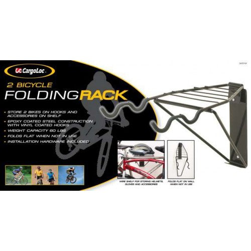 Bicycle Folding Rack -Holds 2 Bikescargoloc