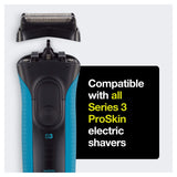 Braun 32B Foil Replacement for Series 3 shavers, designed for a close, comfortable shave with minimal irritation.