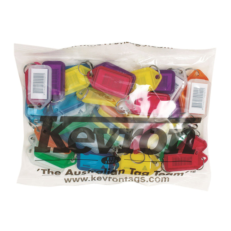 Kevron Id5 Keytags Inc Barc Asst Bag 50
