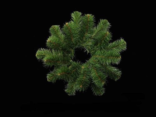 12-inch Australian Pine Candle Ring, crafted for natural elegance and designed to fit standard candles beautifully.