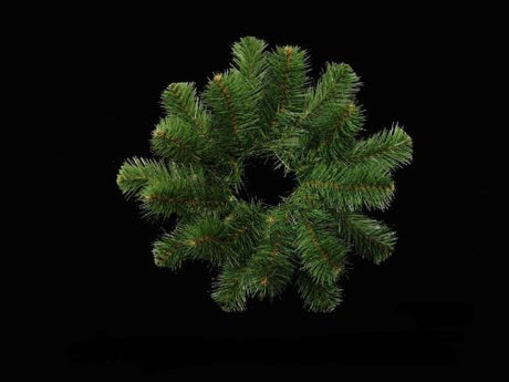12-inch Australian Pine Candle Ring, crafted for natural elegance and designed to fit standard candles beautifully.