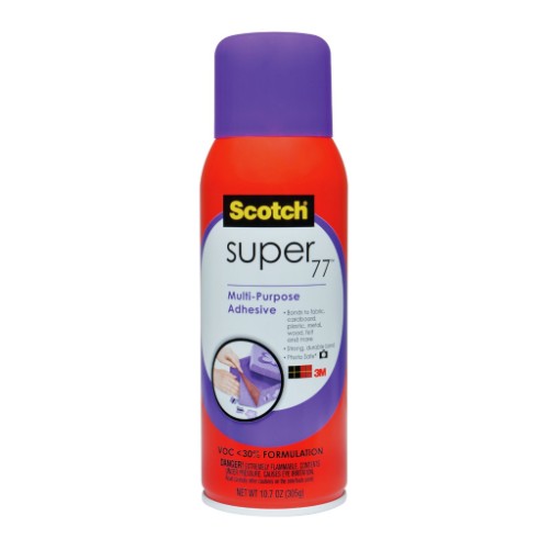 3M Scotch Adhesive SUPER 77 Multipurpose 124G Spray Can