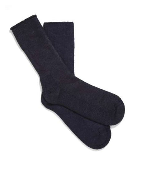 KingGee Bamboo Denim Socks size 11/14, made from breathable, antibacterial bamboo for comfort and UV protection.