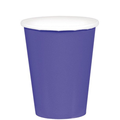 Paper Cups - New Purple - Pack of 20