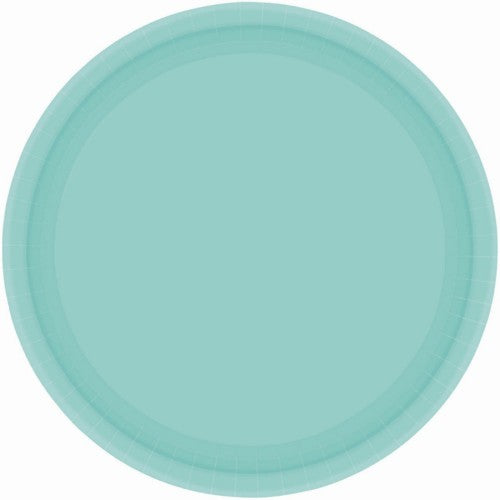 Paper Plates Round Robin's-Egg Blue  23cm ( 20 Units)  - Pack of (20)