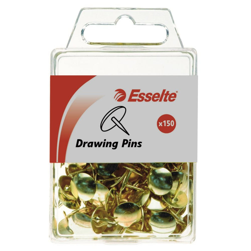 Esselte Pins Drawing Pk150 Brass