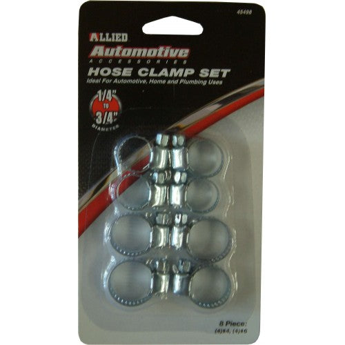 Hose Clip Set 8-Pce Allied   #45498