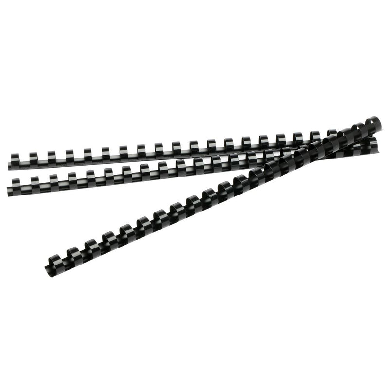 Rexel Binding Comb 8mm Black Pk100