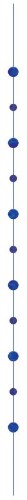 Vibrant royal blue 6' balloon with playful strings, perfect for enhancing any celebration decor and capturing attention.