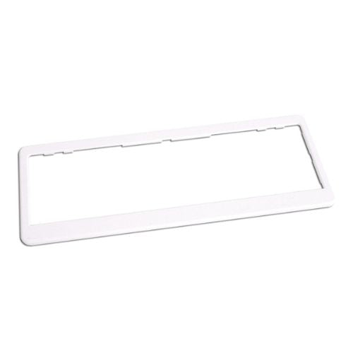 Number Plate Frame - White Pair - Wildcat