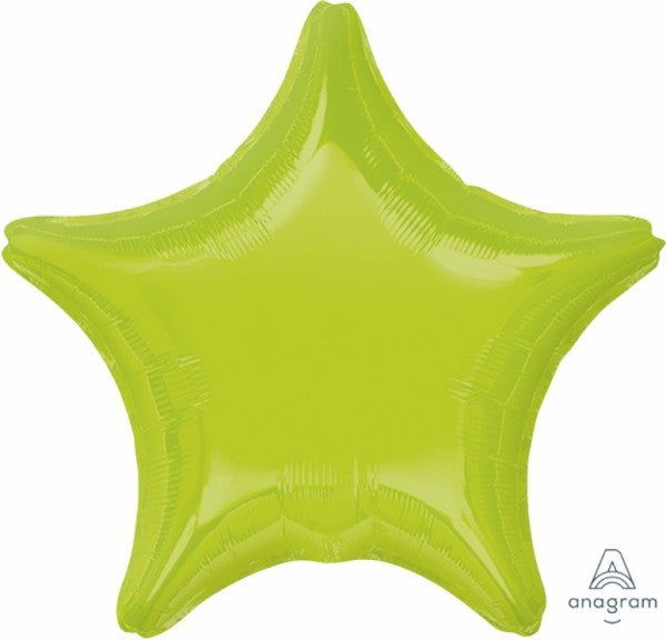 Foil Balloon - Self Sealing Standard Star Xtra - Large (Kiwi Green)