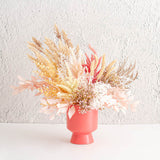 Elegant 71cm faux fern spray in almond gradation, perfect for home decor and arrangements, offers maintenance-free beauty.