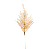 Elegant 71cm almond gradation fern spray for home decor, offering a realistic, maintenance-free greenery touch.