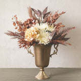 Realistic 65cm Coix Seed Grass Spray in Almond color, perfect for low-maintenance home decor and elegant arrangements.