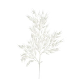 Elegant 65cm artificial Coix Seed Grass Spray in white, perfect for decor and low-maintenance greenery in any space.