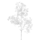 Elegant 63cm white Moonwort Honesty Spray, a realistic faux flower ideal for home decor, events, and low-maintenance beauty.