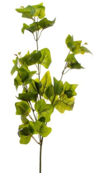 Dark green artificial ivy vine spray, 80cm long, perfect for permanent floral arrangements and home decor without maintenance.