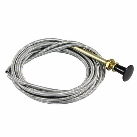 Durable 120-inch braided Choke-Bonnet cable by HAIGH, ideal for various applications with universal fit and strong performance.