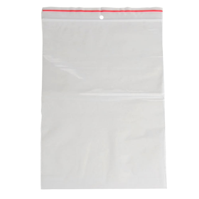 Esselte Zip Lock Bags, 180mm x 255mm, pack of 25, ideal for organizing and protecting items with a reliable seal.