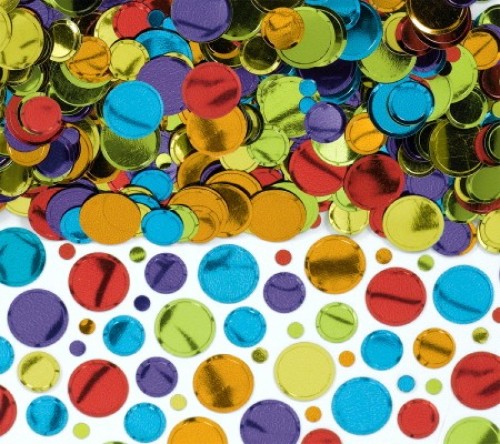 Colorful 70g Dots Confetti - Multi, perfect for celebrations, crafts, and adding joy to any event with eco-friendly materials.