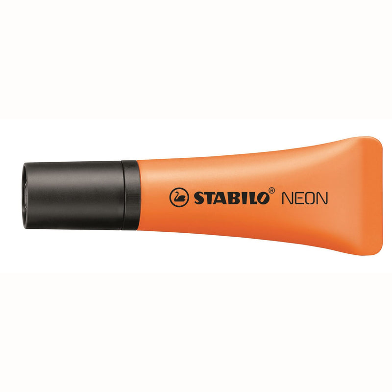 Stabilo Neon Highlighter Orange Box 10 -10 units