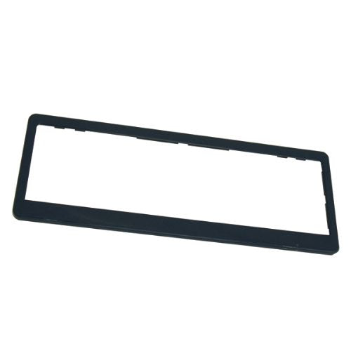 Black Wildcat number plate frame pair for standard plates, stylish and protective, includes two frames for front and rear.