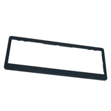 Black Wildcat number plate frame pair for standard plates, stylish and protective, includes two frames for front and rear.