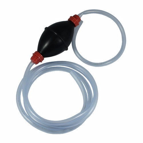 WILDCAT Syphon Pump Bulb: portable rubber pump for easy and quick liquid transfer, 1.8m long for versatile use.